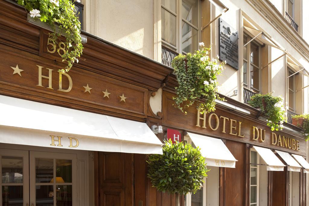 Hotel Du Danube Saint Germain Париж Екстериор снимка